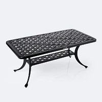 Weave 21"x 42" Coffee Table
