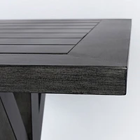 Belvedere 36”x71” Dining Table – Brushed Grey
