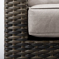 Carter Corner Chair - Brown