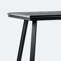 Geometric 40x70 Dining Table – Black