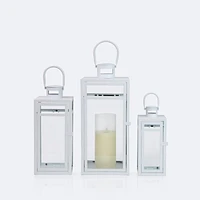 Cruz Lantern Small - White