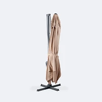 Orion 10x13 Rectangular Parasol - Light Beige