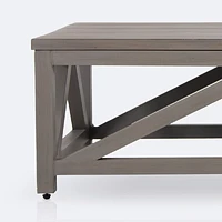 Rosseau Coffee Table - Brushed Taupe