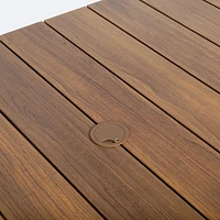 Sedona 35" x 68" Rectangle Dining Table - Wood-Look Finish
