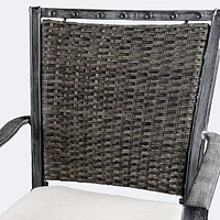 Sunnyvale Swivel Bar Chair - Brushed Grey/Grey