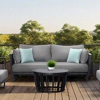 Capri Coffee Table – Black Frame
