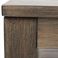 Denver Coffee Table – Brushed Chocolate Frame