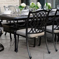 Meghan Armchair - Black Tippet