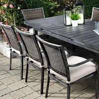 Sunnyvale Dining Chair - Brushed Grey/Grey
