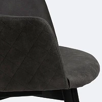 Bella Dining Armchair - Dark Grey