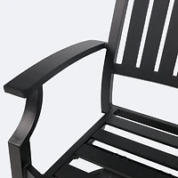 Belvedere Swivel Rocker - Black