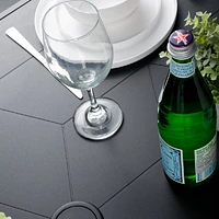 Geometric 40x70 Dining Table – Black