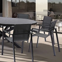 Holland Dining Armchair -Black