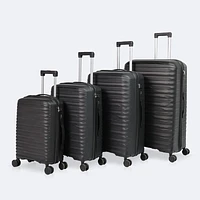 4-Piece Luggage Set, Hardside Spinner Wheel Travel Suitcase