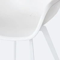 Ghost Dining Chair - White