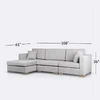 Kingston Sectional- LHF Chaise