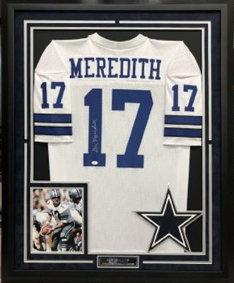 CEEDEE LAMB AUTOGRAPHED HAND SIGNED CUSTOM FRAMED DALLAS COWBOYS NIKE JERSEY