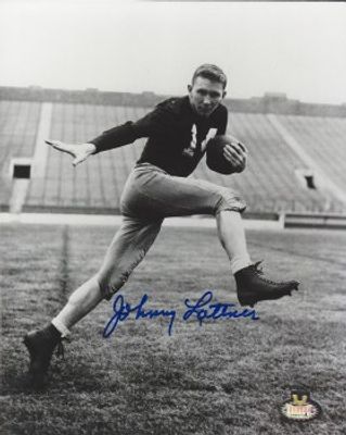 JOHNNY LAETNER AUTOGRAPHED HAND SIGNED NOTRE DAME FIGHTING IRISH 8X10 PHOTO