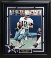 DALLAS COWBOYS TRIPLETS AUTOGRAPHED HAND SIGNED CUSTOM FRAMED