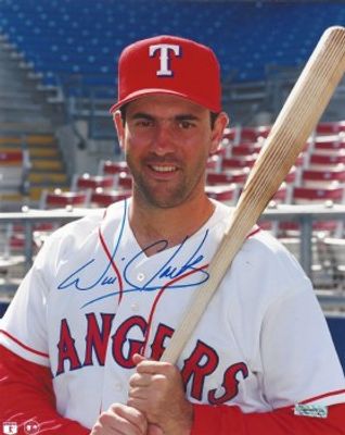 WILL CLARK AUTOGRAPHED HAND SIGNED TEXAS RANGERS 8X10 PHOTO