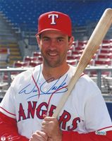 WILL CLARK AUTOGRAPHED HAND SIGNED TEXAS RANGERS 8X10 PHOTO
