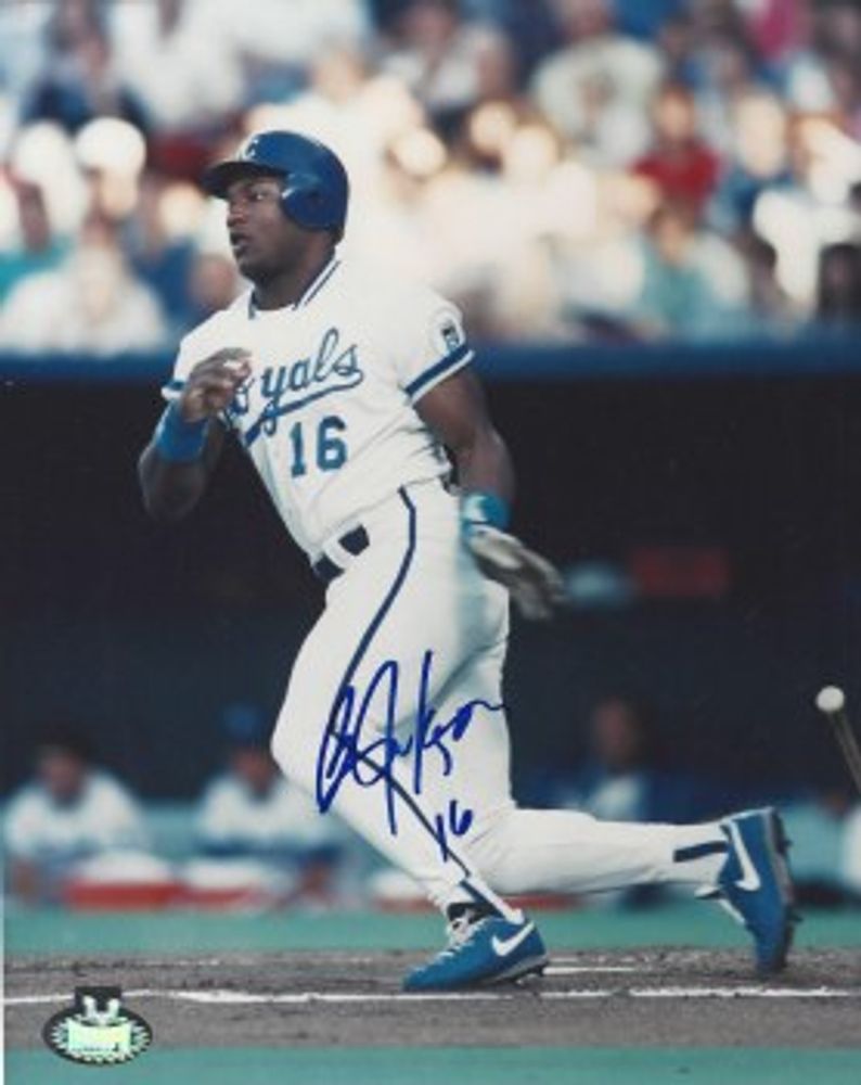 Signature Collectibles BO JACKSON AUTOGRAPHED KANSAS CITY ROYALS