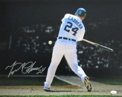 MIGUEL CABRERA AUTOGRAPHED HAND SIGNED DETROIT TIGERS 16X20 PHOTO