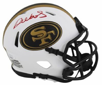 Autographed/Signed Deebo Samuel San Francisco White Football