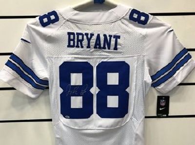 Dez Bryant Dallas Cowboys Autographed Blue Nike Limited