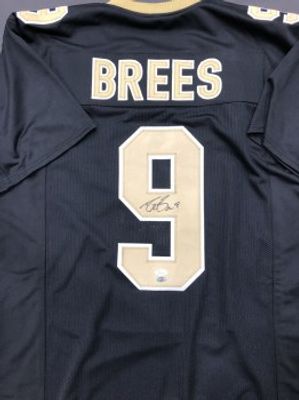 Drew Brees New Orleans Saints Signed Autographed White Custom Jersey –