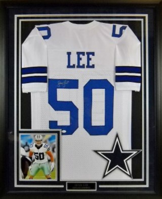 MICAH PARSONS AUTOGRAPHED HAND SIGNED DALLAS COWBOYS FRAMED NIKE JERSEY