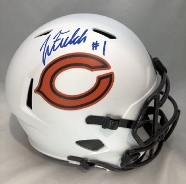 Signature Collectibles JUSTIN HERBERT AUTOGRAPHED HAND SIGNED LOS ANGELES  CHARGERS LUNAR ECLIPSE MINI HELMET