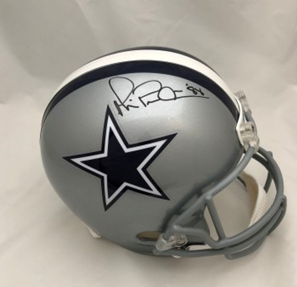 Autographed Dallas Cowboys Michael Irvin Fanatics Authentic Helmet