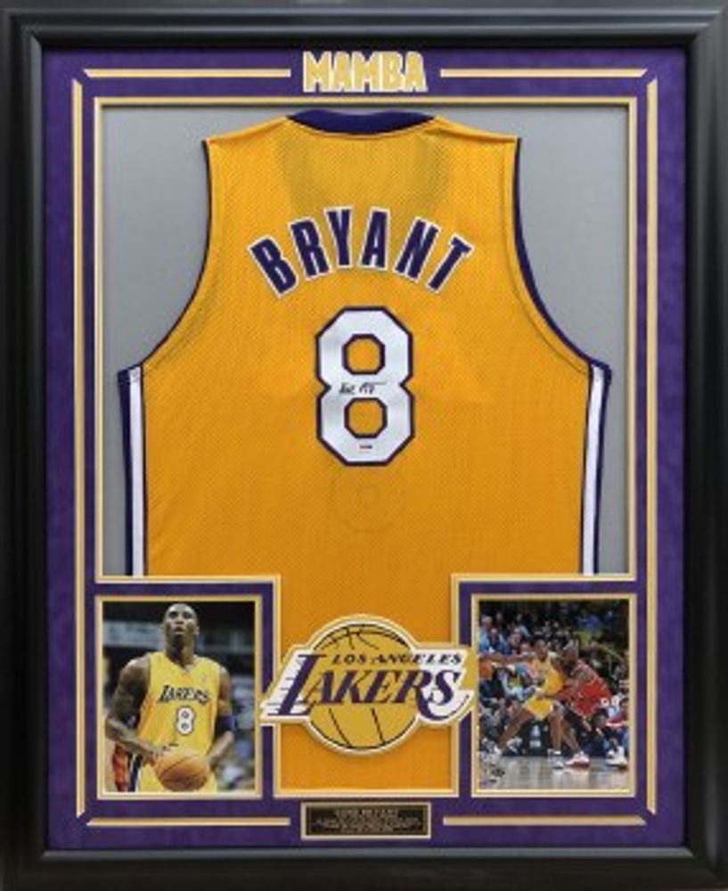 bryant autographed jersey