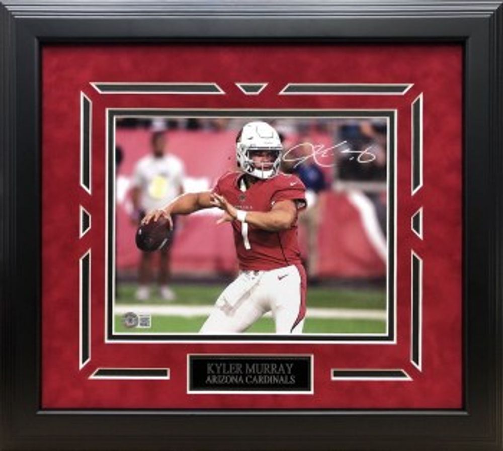 KYLER MURRAY AUTOGRAPHED HAND SIGNED CUSTOM FRAMED ARIZONA