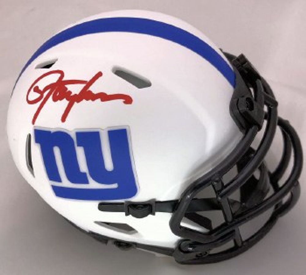 Signature Collectibles LAWRENCE TAYLOR AUTOGRAPHED NEW YORK GIANTS LUNAR  ECLIPSE MINI HELMET