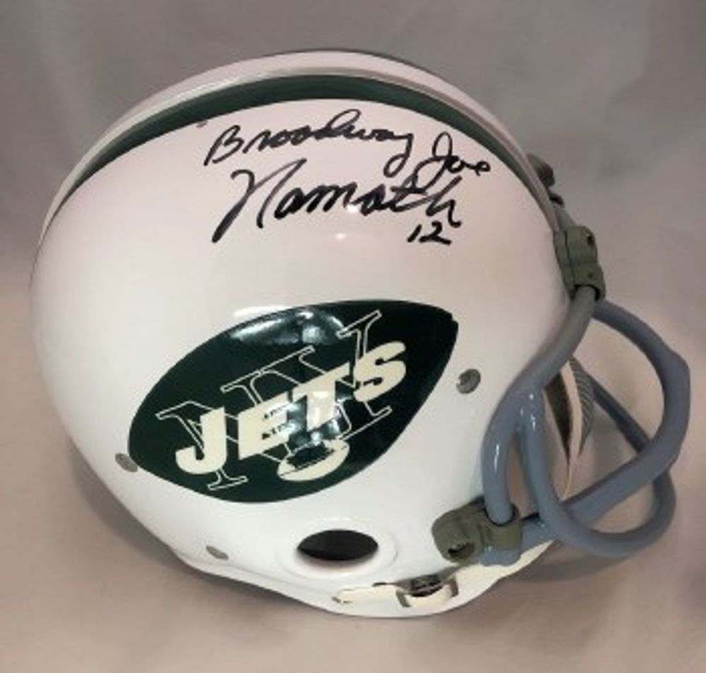 Signature Collectibles JOE NAMATH AUTOGRAPHED HAND SIGNED FULL