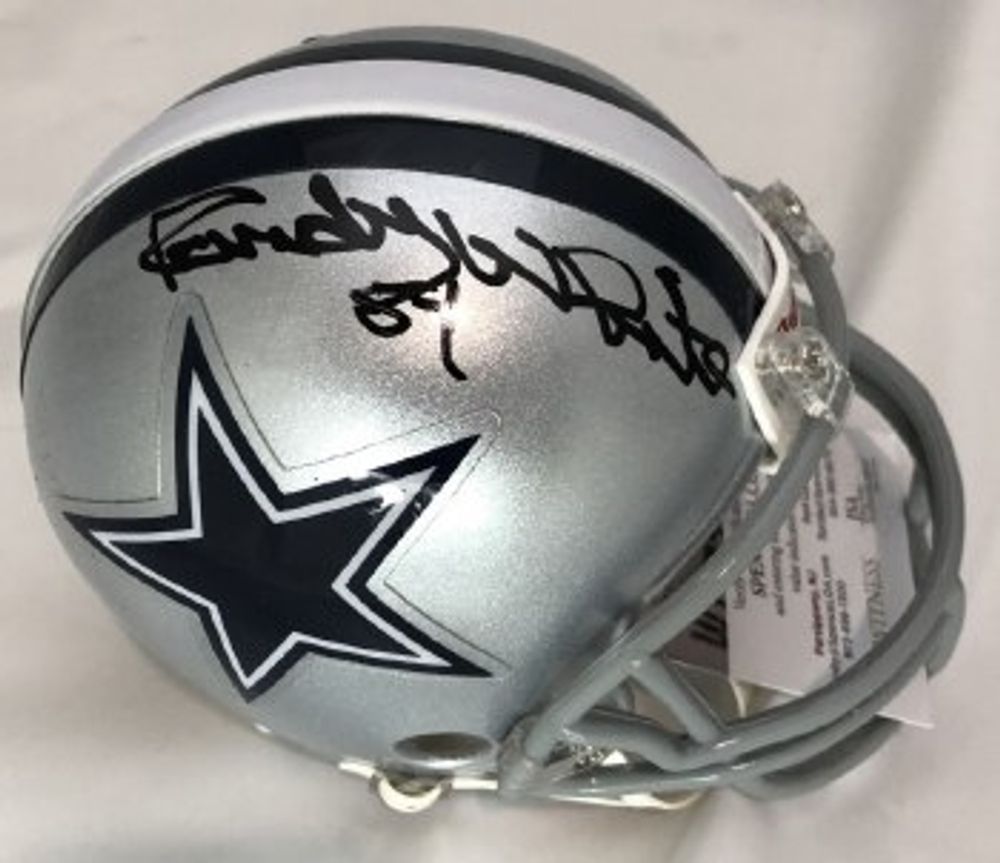 Signature Collectibles RANDY WHITE AUTOGRAPHED HAND SIGNED DALLAS COWBOYS  MINI HELMET