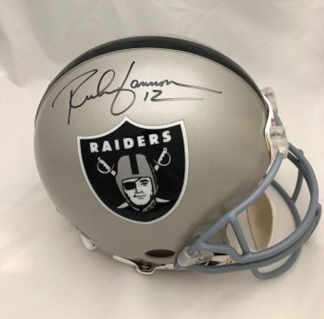 Ken Stabler Signed Raiders Full-Size Authentic Pro-Line Helmet