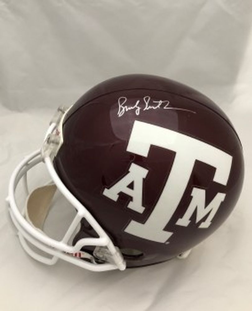 JOHNNY MANZIEL AUTOGRAPHED HAND SIGNED CUSTOM FRAMED TEXAS A&M JERSEY -  Signature Collectibles