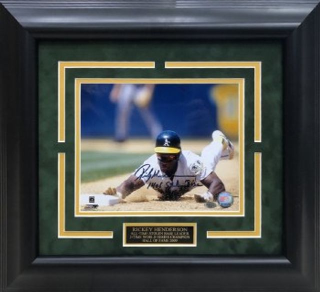 Signature Collectibles RICKEY HENDERSON - ATHLETICS UNFRAMED