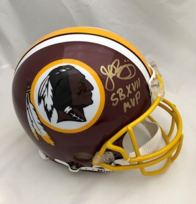 : John Riggins Autographed Washington AMP Replica Full