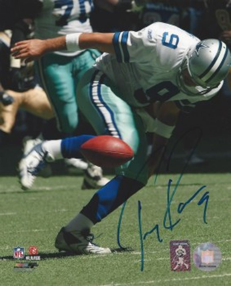 TONY ROMO AUTOGRAPHED HAND SIGNED CUSTOM FRAMED DALLAS COWBOYS