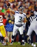 RUSSELL WILSON AUTOGRAPHED HAND SIGNED SEATTLE SEAHAWKS 16X20 PHOTO