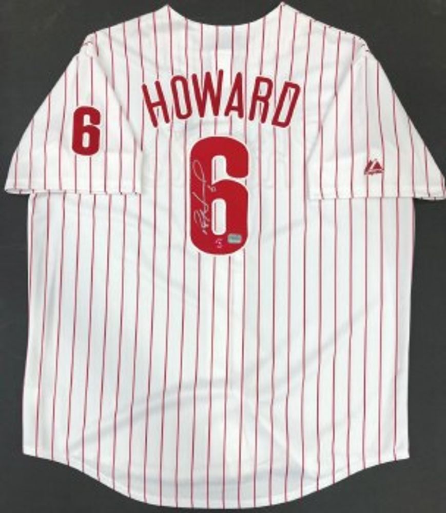 Signature Collectibles RYAN HOWARD AUTOGRAPHED HAND SIGNED PHILADELPHIA  PHILLIES JERSEY