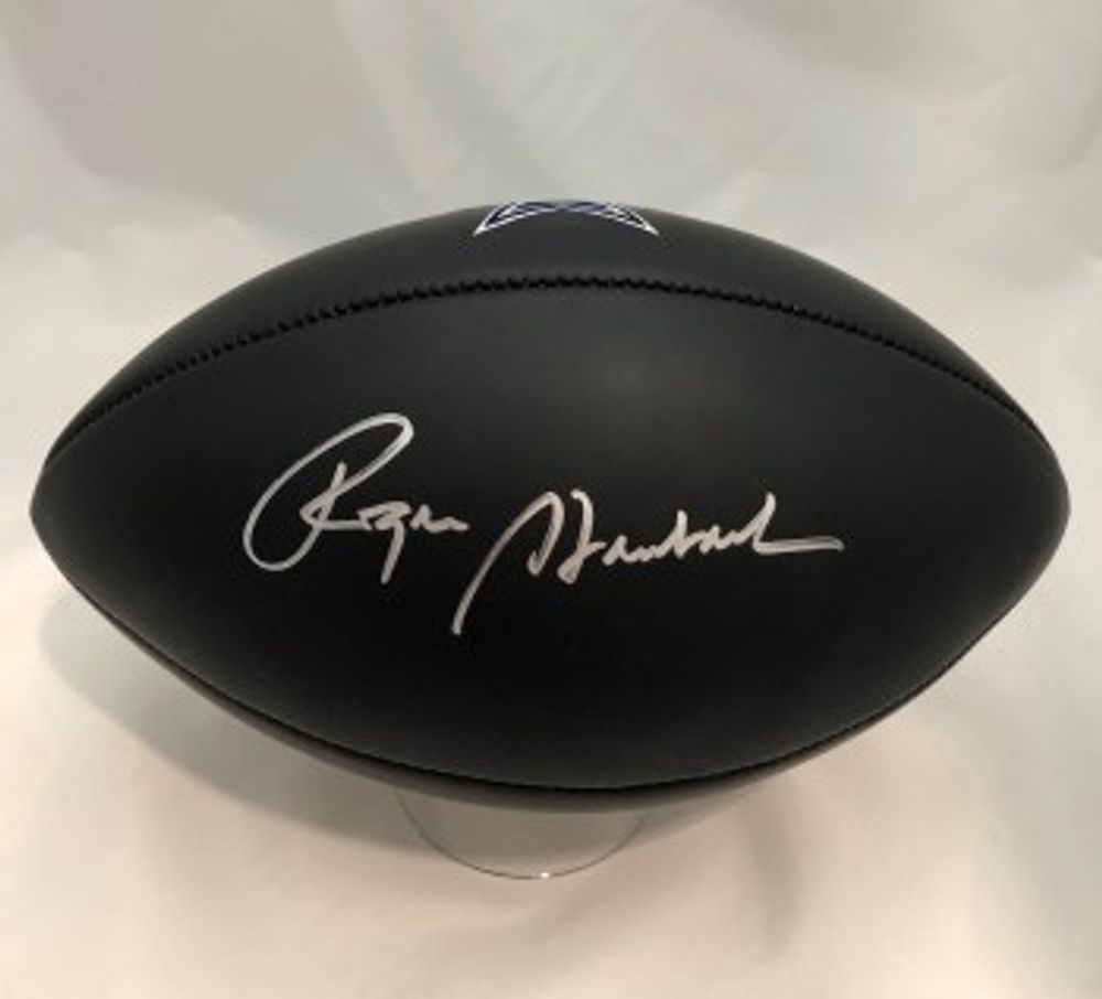 ROGER STAUBACH AUTOGRAPHED HAND SIGNED DALLAS COWBOYS FULL SIZE