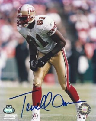 TERRELL OWENS AUTOGRAPHED HAND SIGNED SAN FRANCISCO 49ERS 8X10 PHOTO