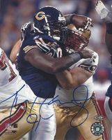 TOMMIE HARRIS AUTOGRAPHED HAND SIGNED CHICAGO BEARS 8X10 PHOTO