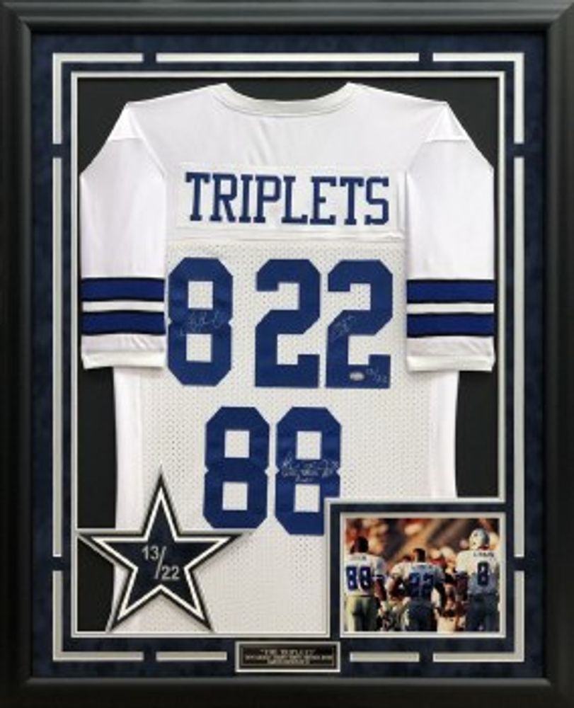 Jason Witten Autographed and Framed White Cowboys Jersey