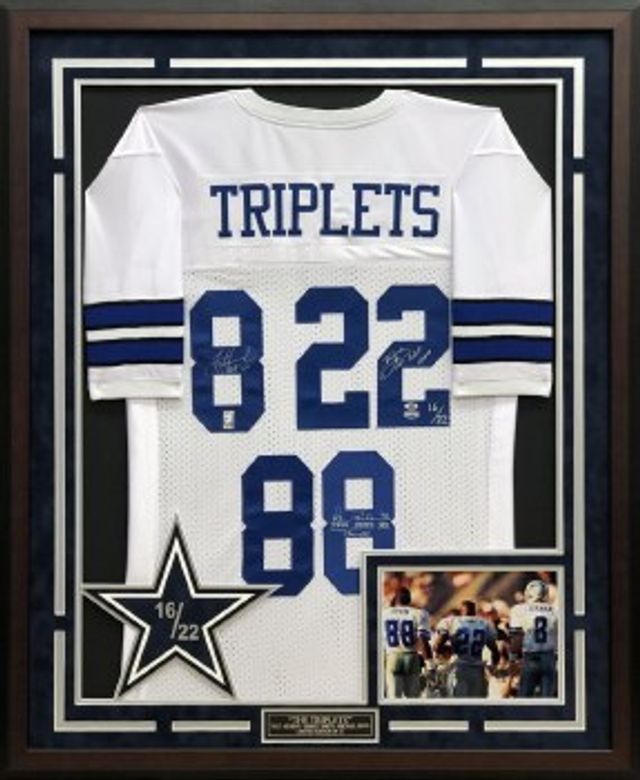 Amari Cooper Autographed and Framed White Dallas Cowboys Jersey